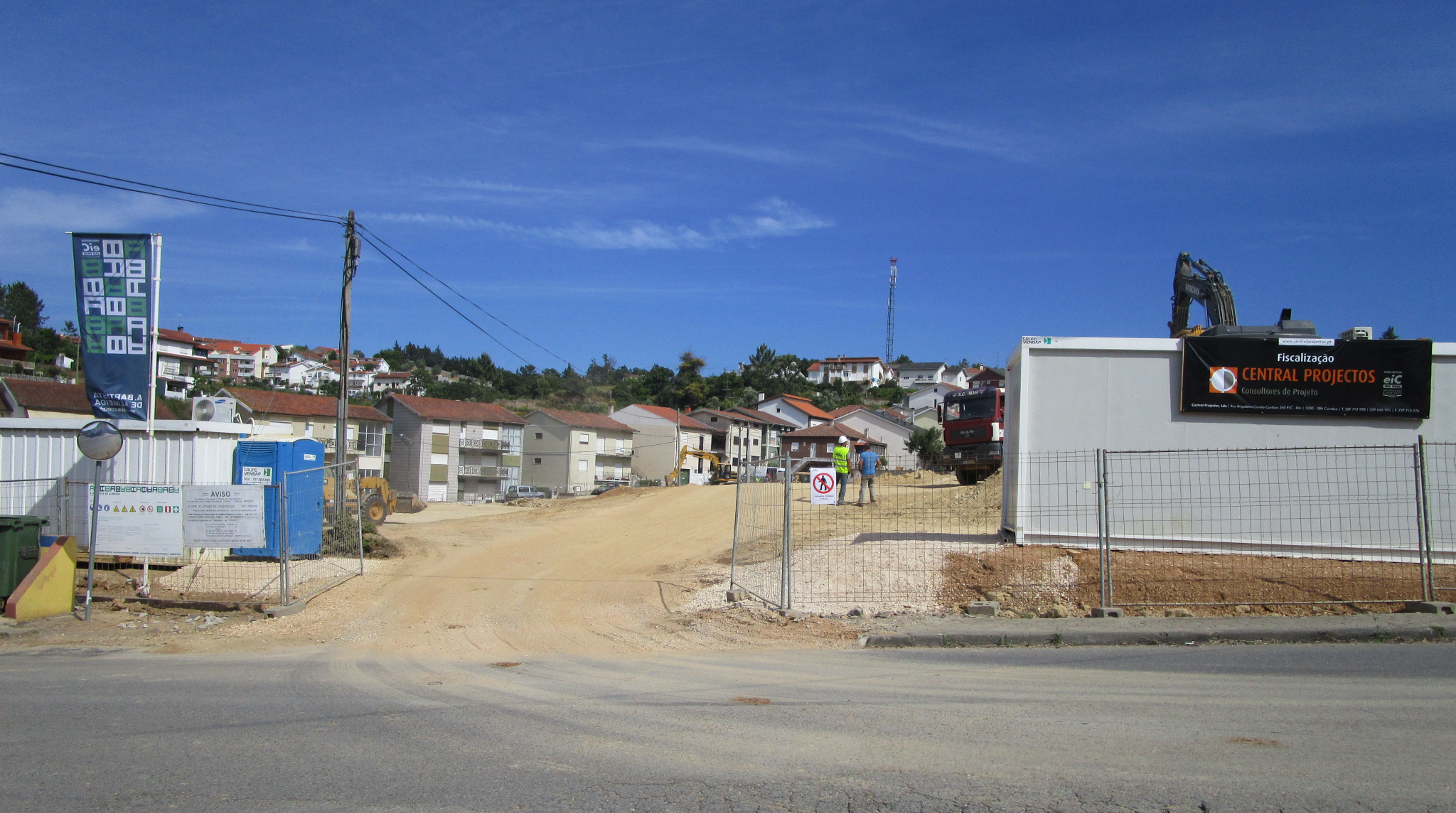 Nova obra com fiscalização Central Projectos