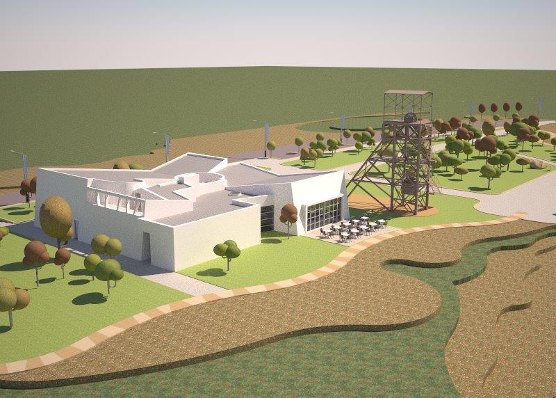 Projeto de engenharia do Centro de Receção e Acolhimento do Parque Mineiro de Aljustrel