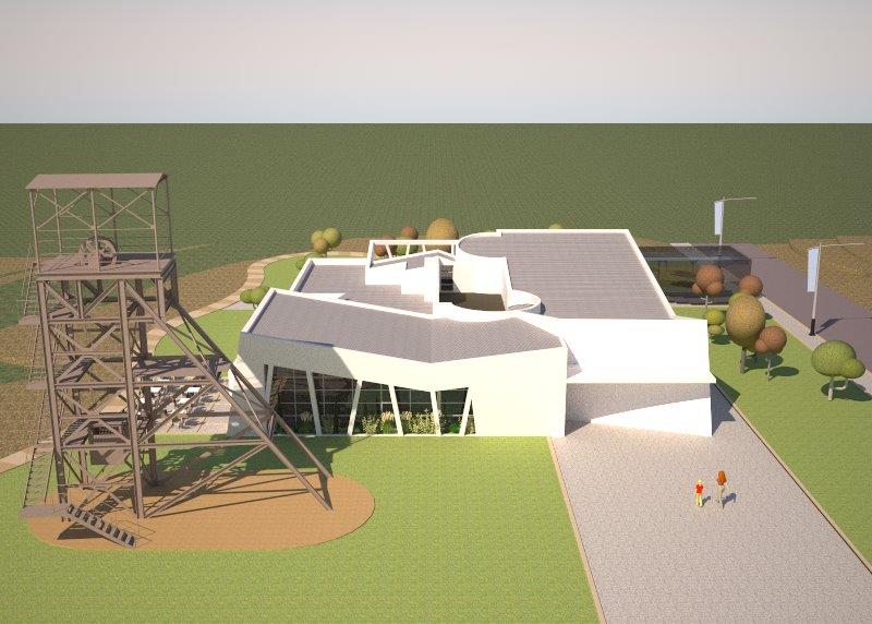 Projeto de engenharia do Centro de Receção e Acolhimento do Parque Mineiro de Aljustrel