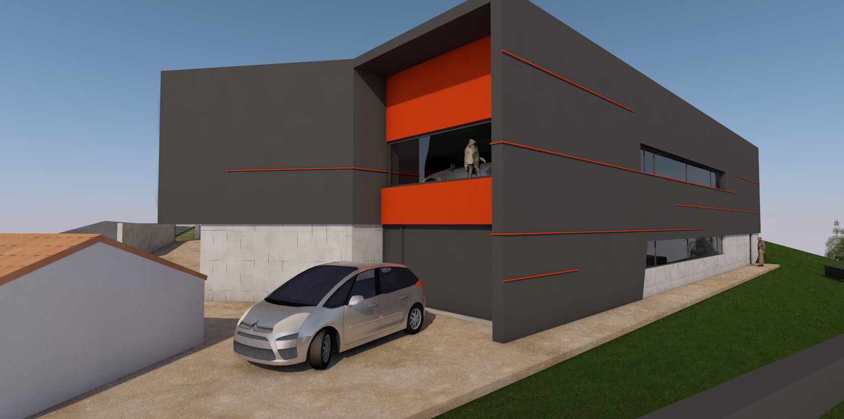 Central projetos responsável pelo projeto de execução de um novo espaço dedicado a automóveis antigos no concelho da Pampilhosa da Serra